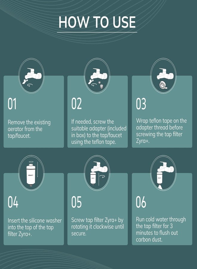 روبوست فلتر ومنعم مياه قوي من 20 مرحلة للدش/الحنفية للاستخدام المنزلي (أسود) | يقلل من تساقط الشعر وجفاف البشرة وتراكم الترسبات الكلسية | فلتر للمياه العسرة للحنفية والدش والدش اليدوي | مناسب لمياه الآبار/الصهاريج - Image 5